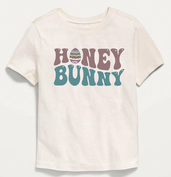 Honey Bunny Kids Shirt -Retro Easter Toddler Shirt