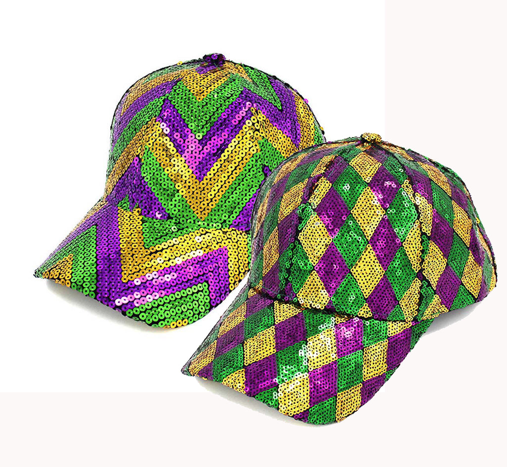 Mardi Gras Hat, Cap, Baseball, Mardi Gras, New Orleans,   Bling,