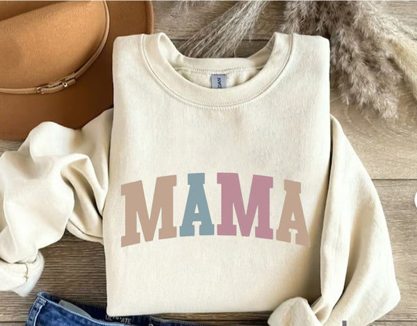 Mama Sweatshirt, Mother's Day Sweatshirt, Gift For Mom, Gift for New Mom