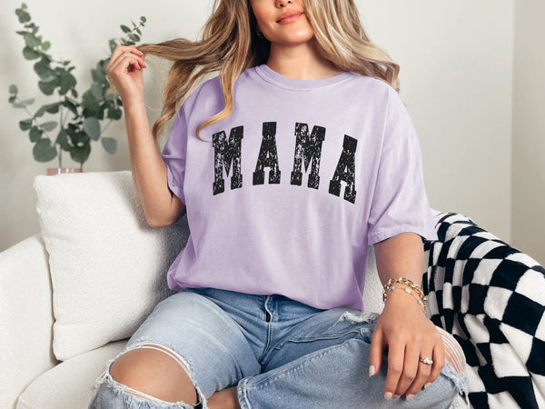 Mama Shirt, Retro Mama Comfort Colors® Tee