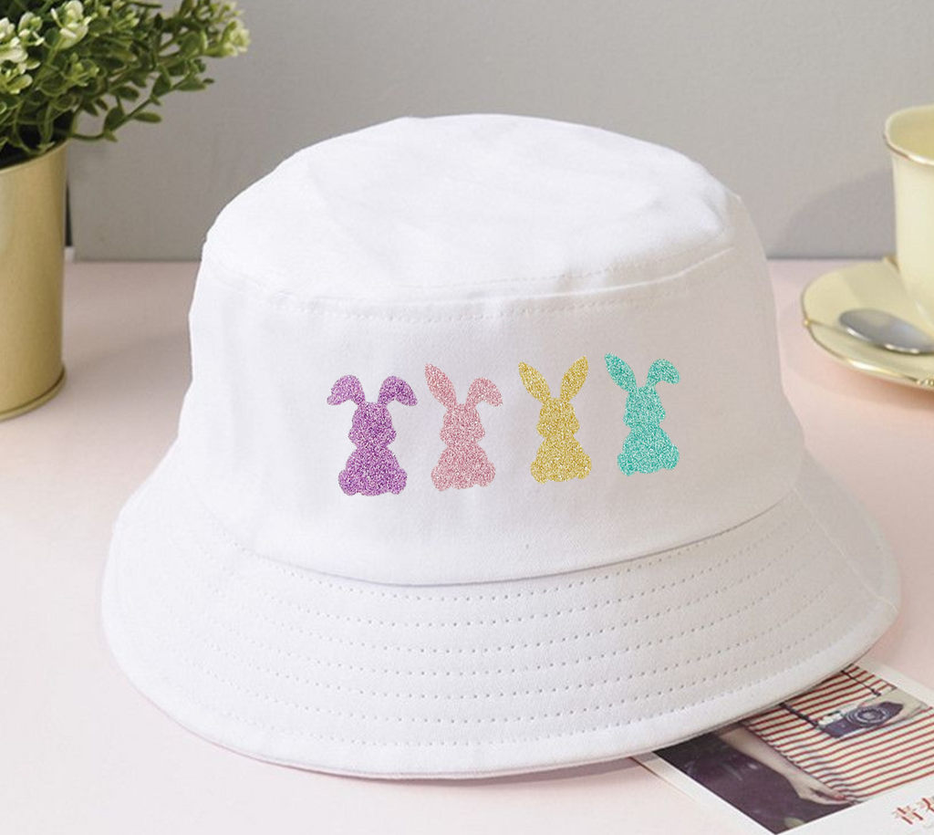 Glitter bunny  Bucket Hat