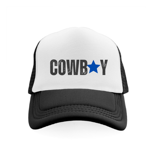 Copy of Howdy trucker hat,Cow Boy Trucker Hat  Trendy Trucker Hat, Unisex, Cowboy Hat Rope Hat, Womens Trucker Hat