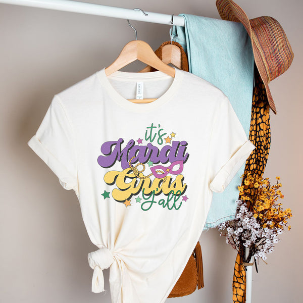 Distressed Mardi Gras Sweatshirt