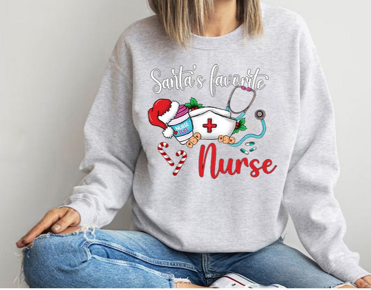 Christmas Nursing Sweatshirt, Nursing School T Shirt,Nurse Christmas shirt, Christmas Shirt, 2023 Christmas,Nurse Shirt,Nurse Gift for Woman