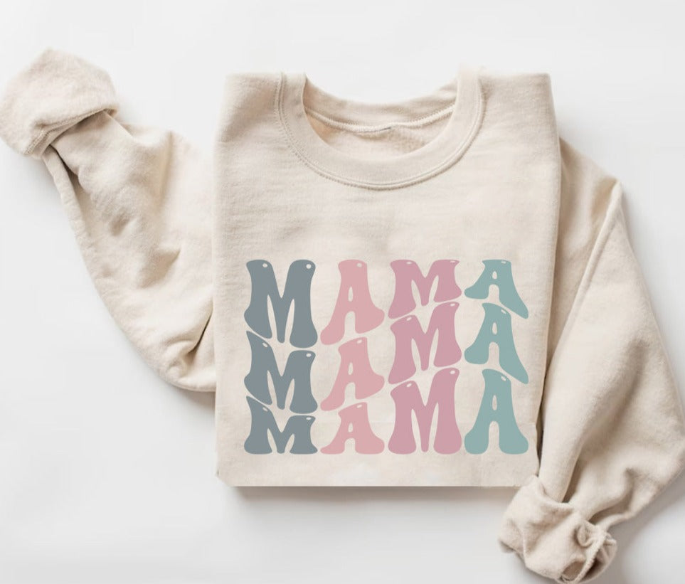 Mama Sweatshirt, Mother's Day Sweatshirt, Gift For Mom, Gift for New Mom