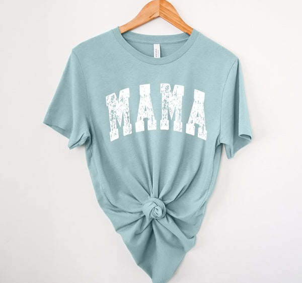 Distressed MAMA tshirt