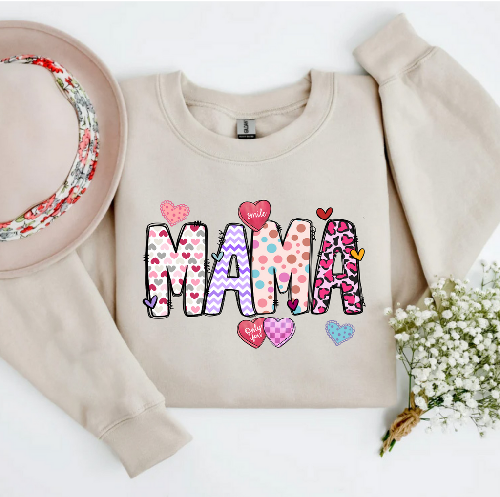 Mama Sweatshirt, Mother's Day Sweatshirt, Gift For Mom, Gift for New Mom