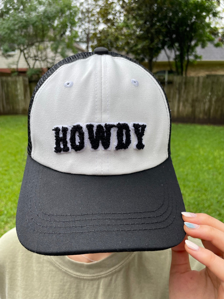 Howdy, South western cap/Brown Cow / howdy cap /  Cowboy Hat