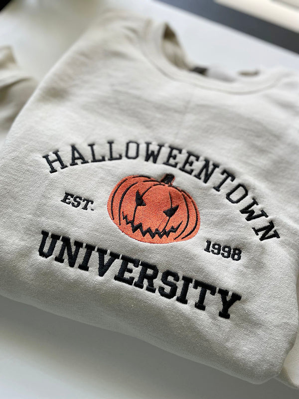 Autumn Embroidered Autumn Shirt, Embroidered Shirt, Pumpkin Spice, Happy Fall Y'All, Thanksgiving Shirt, Fall Sweatshirt