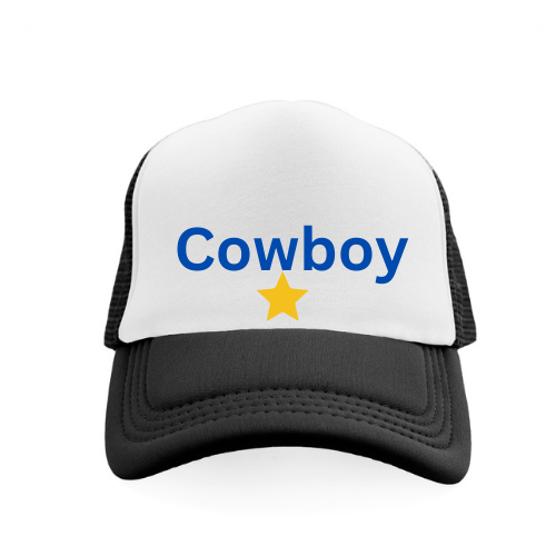 Howdy trucker hat,Cow Boy Trucker Hat  Trendy Trucker Hat, Unisex, Cowboy Hat Rope Hat, Womens Trucker Hat