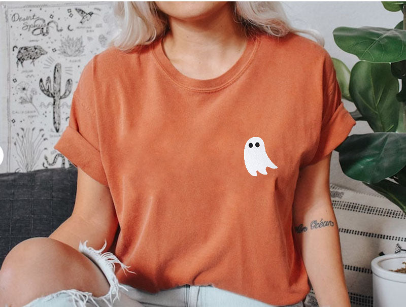 Comfort Color Spooky Season Comfort Color  , Embroidered Autumn Shirt, Embroidered Shirt, Pumpkin Spice, Happy Fall Y'All, Thanksgiving Shirt, Fall Sweatshirt
