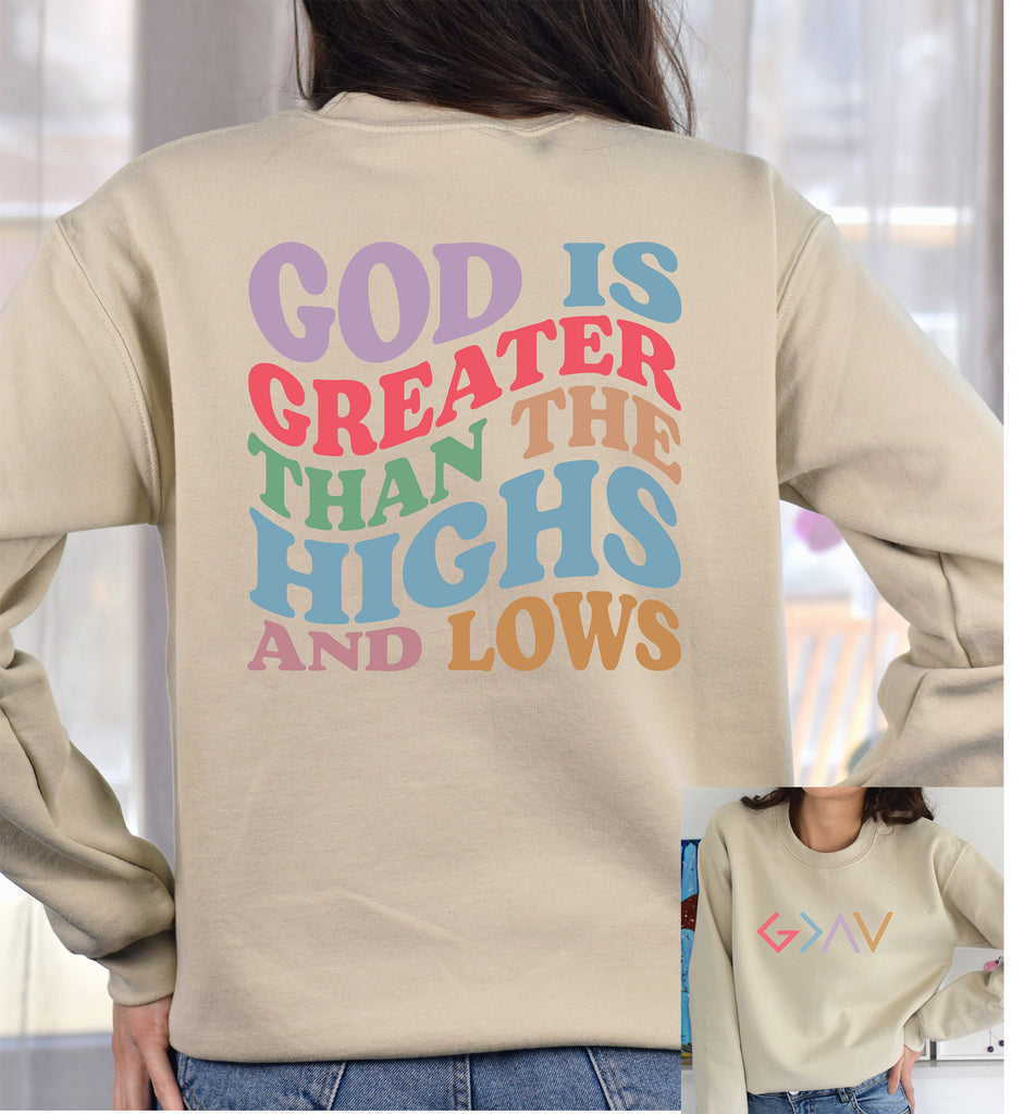 The Lord is my shepherd  Sweatshirt, Christian Sweatshirt, Christian Gift Crewneck, Christian Apparel, Faith Sweatshirts/Hoodies