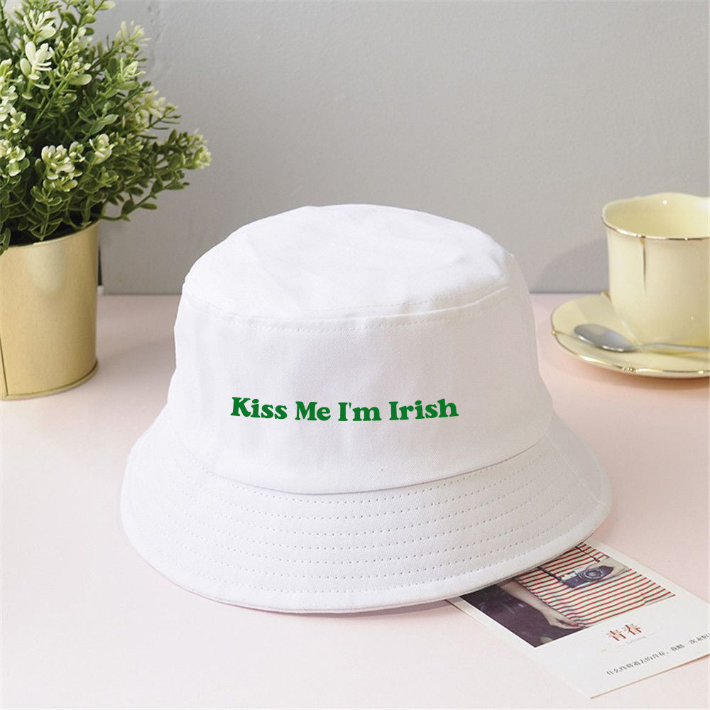 Kiss Me I'm Irish Bucket Hat