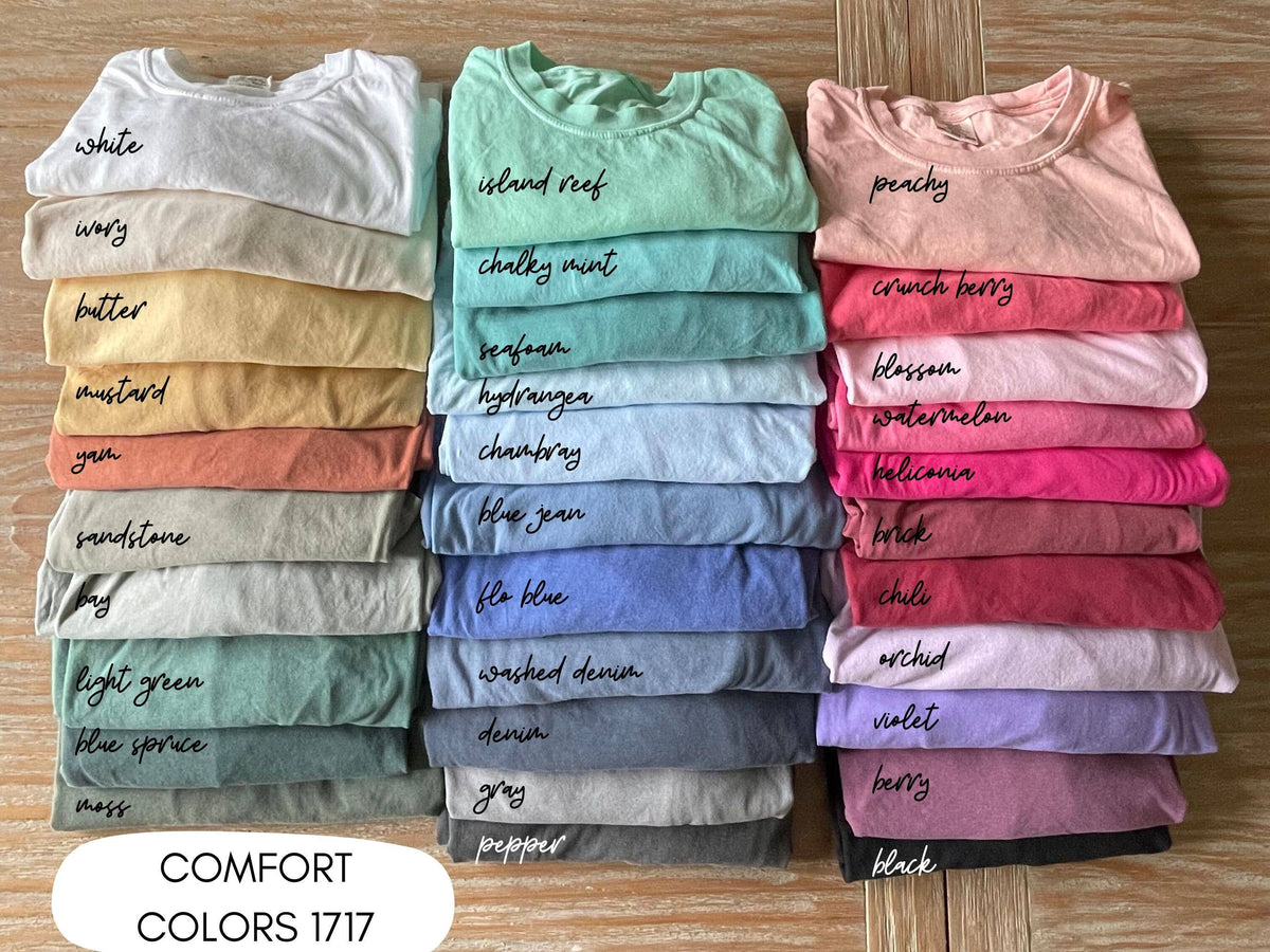 Custom Printed Comfort Color Tees/ Small Business Owner – Sheissarashop