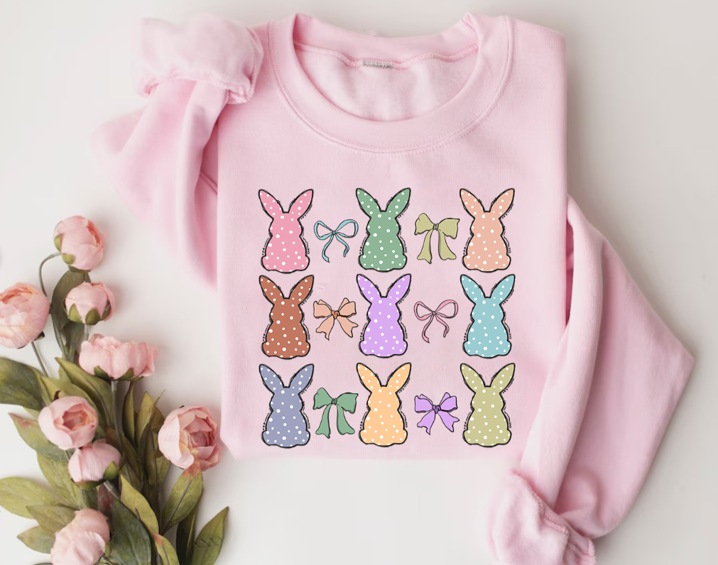 Coquette Aesthetic Easter  Sweatshirt