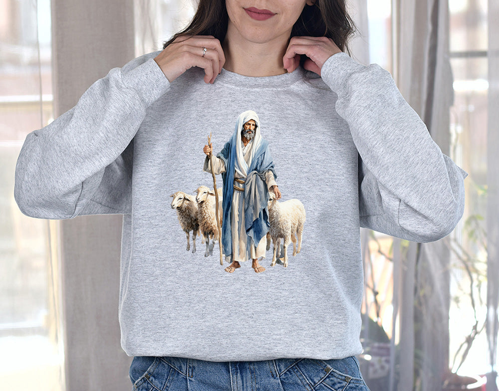 Christmas Nativity Jesus, Christmas Crewneck hoodie Sweatshirt, Happy Holidays Country Christmas,Holiday