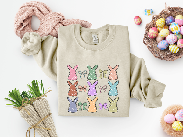 Coquette Aesthetic Easter  Sweatshirt