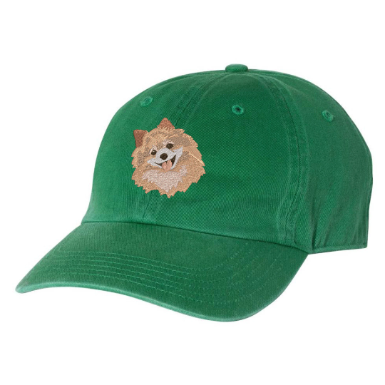 Pomeranian Dog Embroidery hat /Personalized hat /Dog mom hat/Dog Cap
