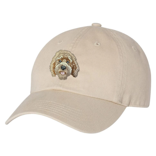 Golden Doodle Dog Embroidery hat /Personalized hat /Dog mom hat/Dog Cap