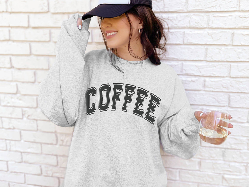Coffee Crewneck Sweatshirt/ Coffee Lover – Sheissarashop