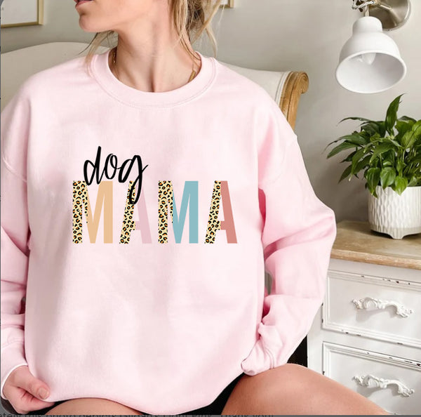 Dog mom Sweatshirt, Mom Sweater, Mama Sweater, Crewneck Sweater, Gift for Her/