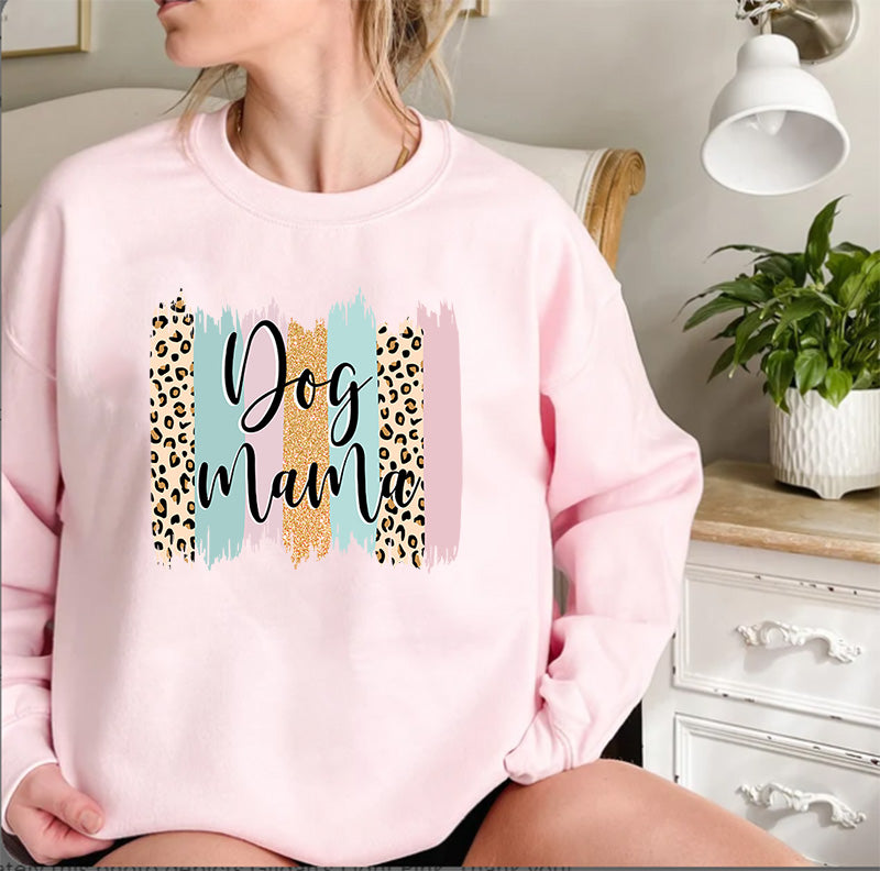 Dog mom Sweatshirt, Mom Sweater, Mama Sweater, Crewneck Sweater, Gift for Her/