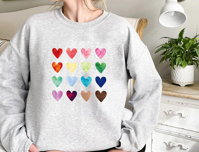 Valentine's Day Sweatshirt, Mom Sweater, Mama Sweater, Crewneck Sweater, Gift for Her/