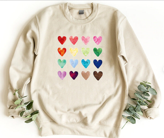 Valentine's Day Sweatshirt, Mom Sweater, Mama Sweater, Crewneck Sweater, Gift for Her/