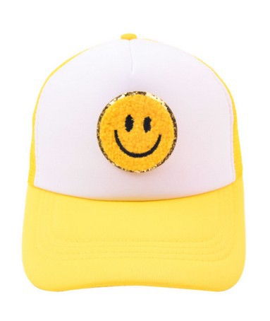 Smiley face  fun trucker hat