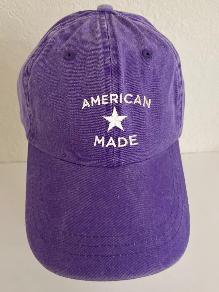 American Made Embroidered Baseball Dad Cap