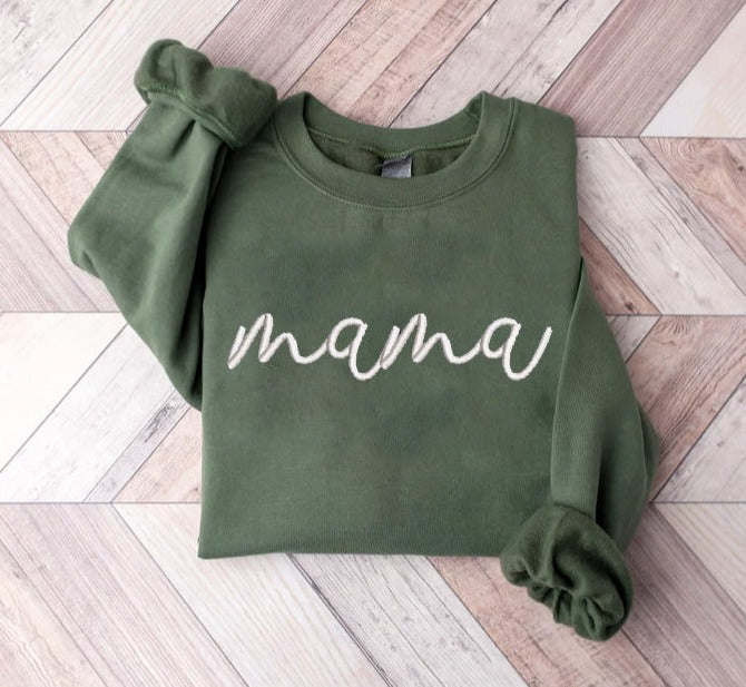 MAMA Sweatshirt / ﻿MAMA Crewneck Sweatshirt