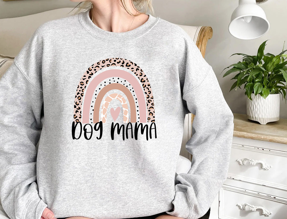 Dog mom Sweatshirt, Mom Sweater, Mama Sweater, Crewneck Sweater, Gift for Her/