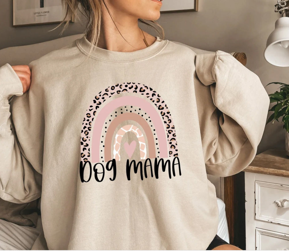 Dog mom Sweatshirt, Mom Sweater, Mama Sweater, Crewneck Sweater, Gift for Her/
