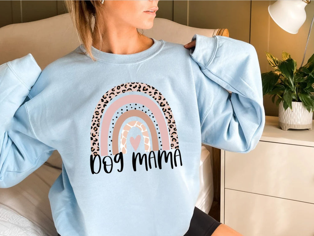 Dog mom Sweatshirt, Mom Sweater, Mama Sweater, Crewneck Sweater, Gift for Her/