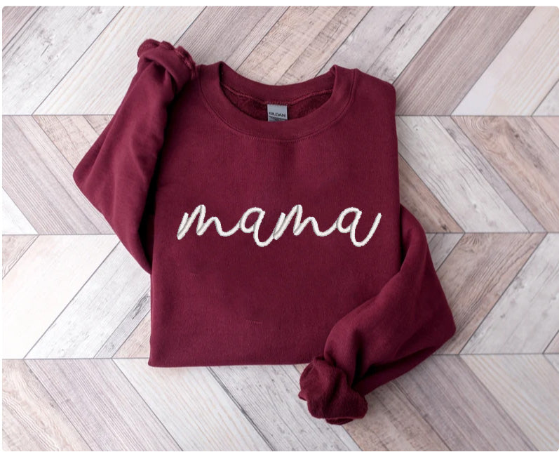 MAMA Sweatshirt / ﻿MAMA Crewneck Sweatshirt