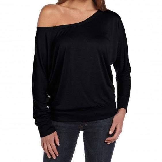 Mardi gras Bella Ladies'  Long-Sleeve Dolman Top /