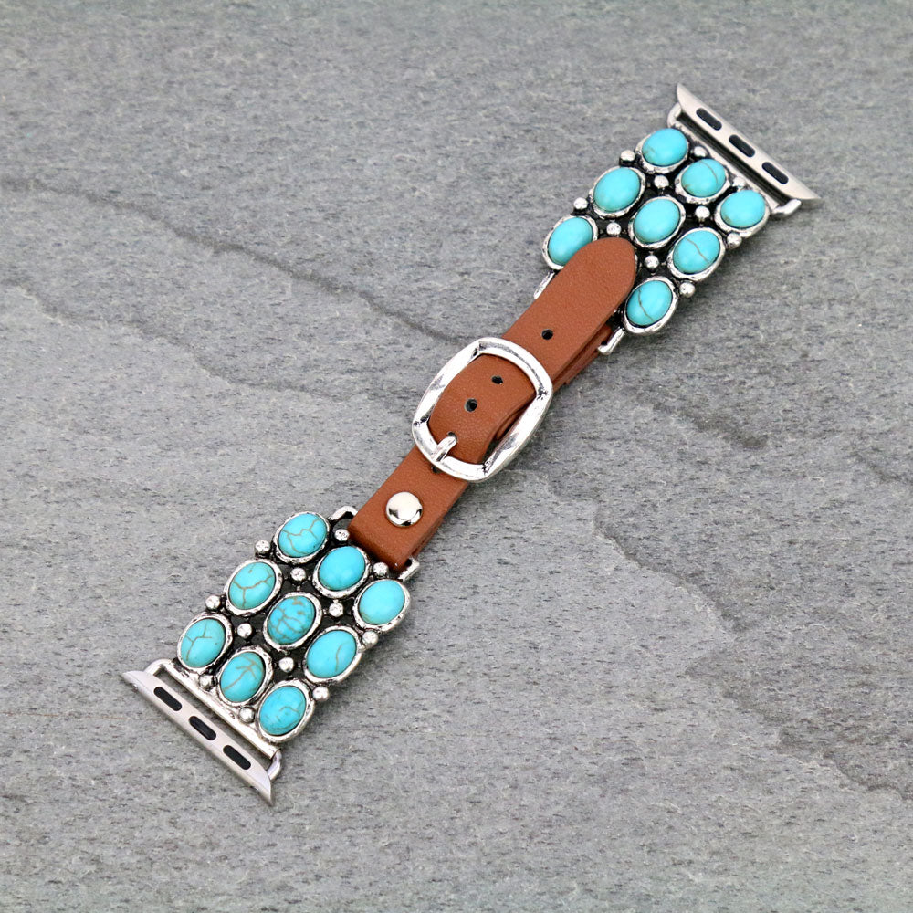 Western Style Apple Watch Leather Bands