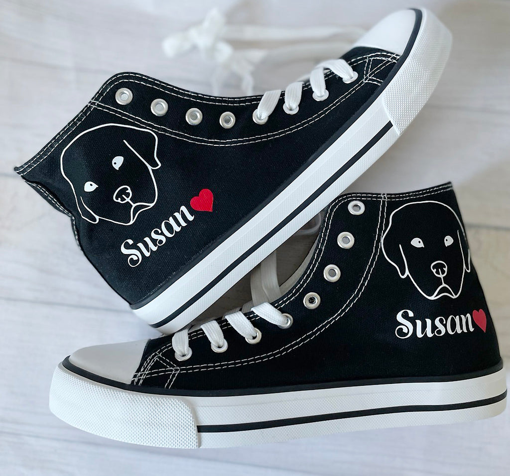 Custom made store dog shoes