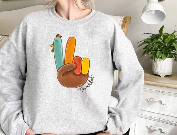 Turkey Face Sweatshirt/Hoodie,Cute Turkey Thanksgiving Shirt,Thanksgiving shirt,Family thanksgiving shirt,Funny Thanksgiving shirt