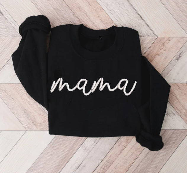MAMA Sweatshirt / ﻿MAMA Crewneck Sweatshirt