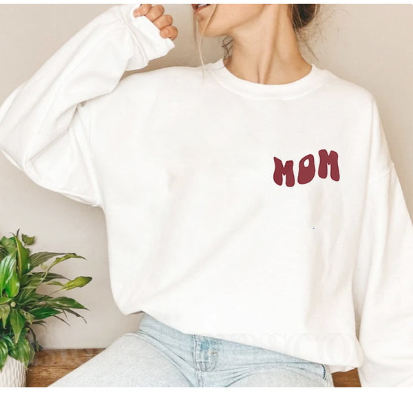 Mama Mommy Mom Bruh Sweatshirt, Funny Mom Sweatshirt, Mother's Day Gift 2023, Mother Sweatshirt, Mom Life Crewneck, Mom Of Teens