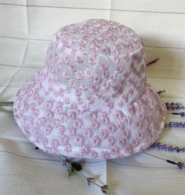Daisy hat,  Embroidery daisy hat, mother gifts, mom cap, daisy Bucket Hat