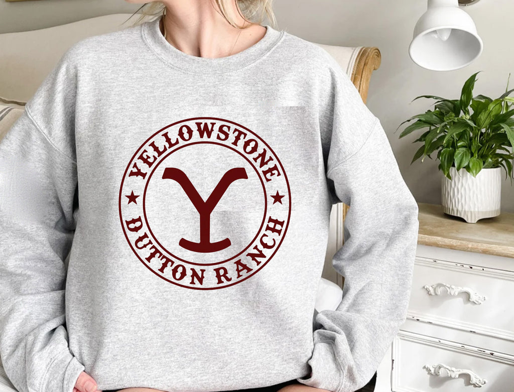 Yelloestone ﻿Crewneck Sweatshirt -plus size