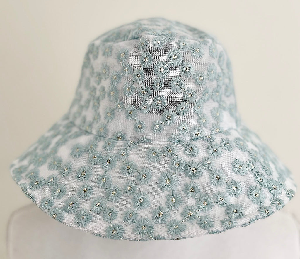Daisy hat,  Embroidery daisy hat, mother gifts, mom cap, daisy Bucket Hat
