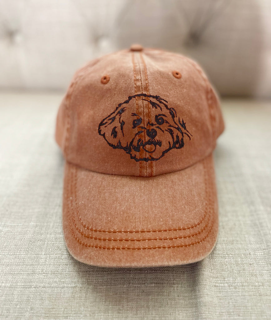 Maltese dog embroidery  hat /Personalized hat /Dog mom hat/Dog Cap