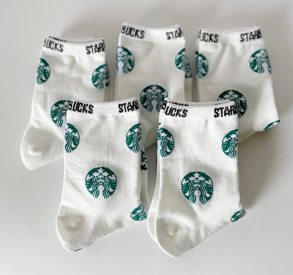 Starbucks Coffee  Socks | Custom Socks