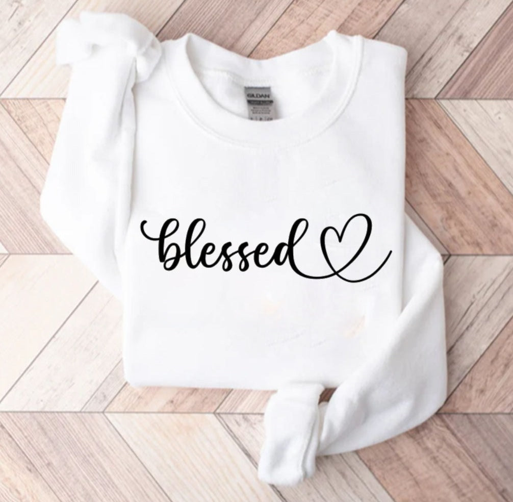 blessed  Sweatshirt / ﻿MAMA Crewneck Sweatshirt